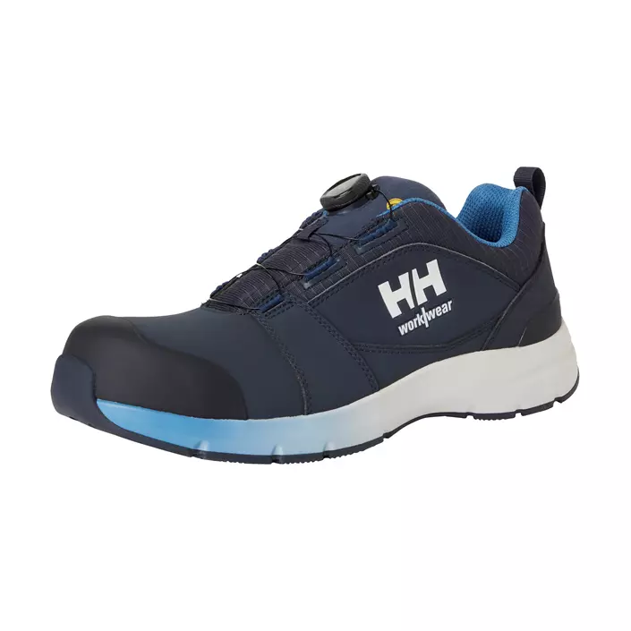 Helly Hansen Manchester MXR LOW BOA skyddsskor S3S, Navy/Stone blue, large image number 3