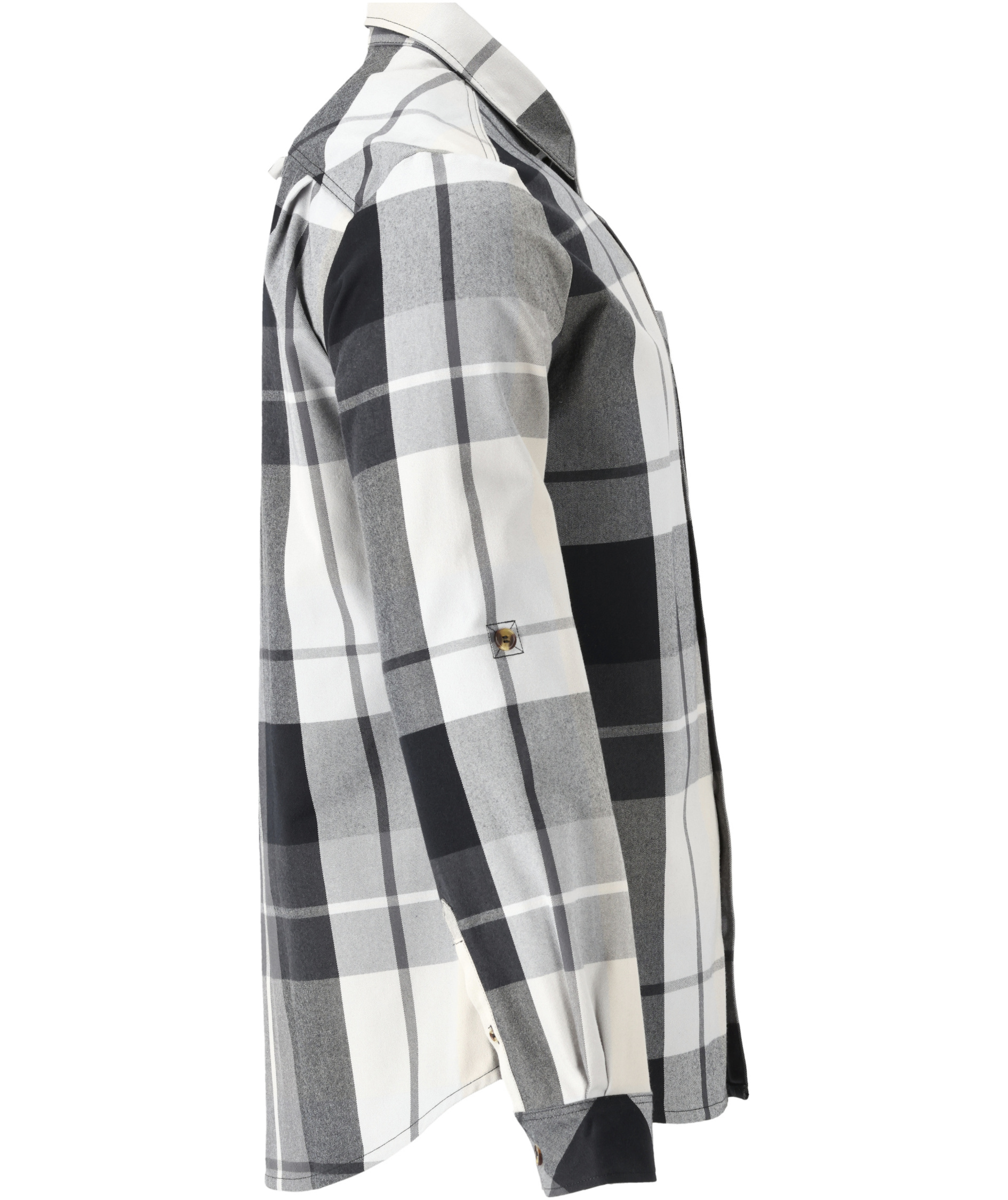 Mascot Customized flannel shirt, Stone grey, large image number 2