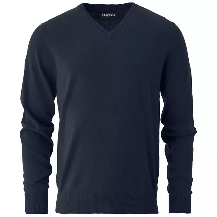 Clipper Napoli knitted pullover, Captain Navy, large image number 0