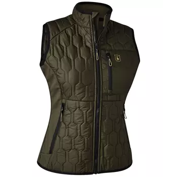 Deerhunter Lady Mossdale women's quilted vest, Forest green