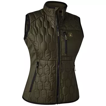 Deerhunter Lady Mossdale women's quilted vest, Forest green