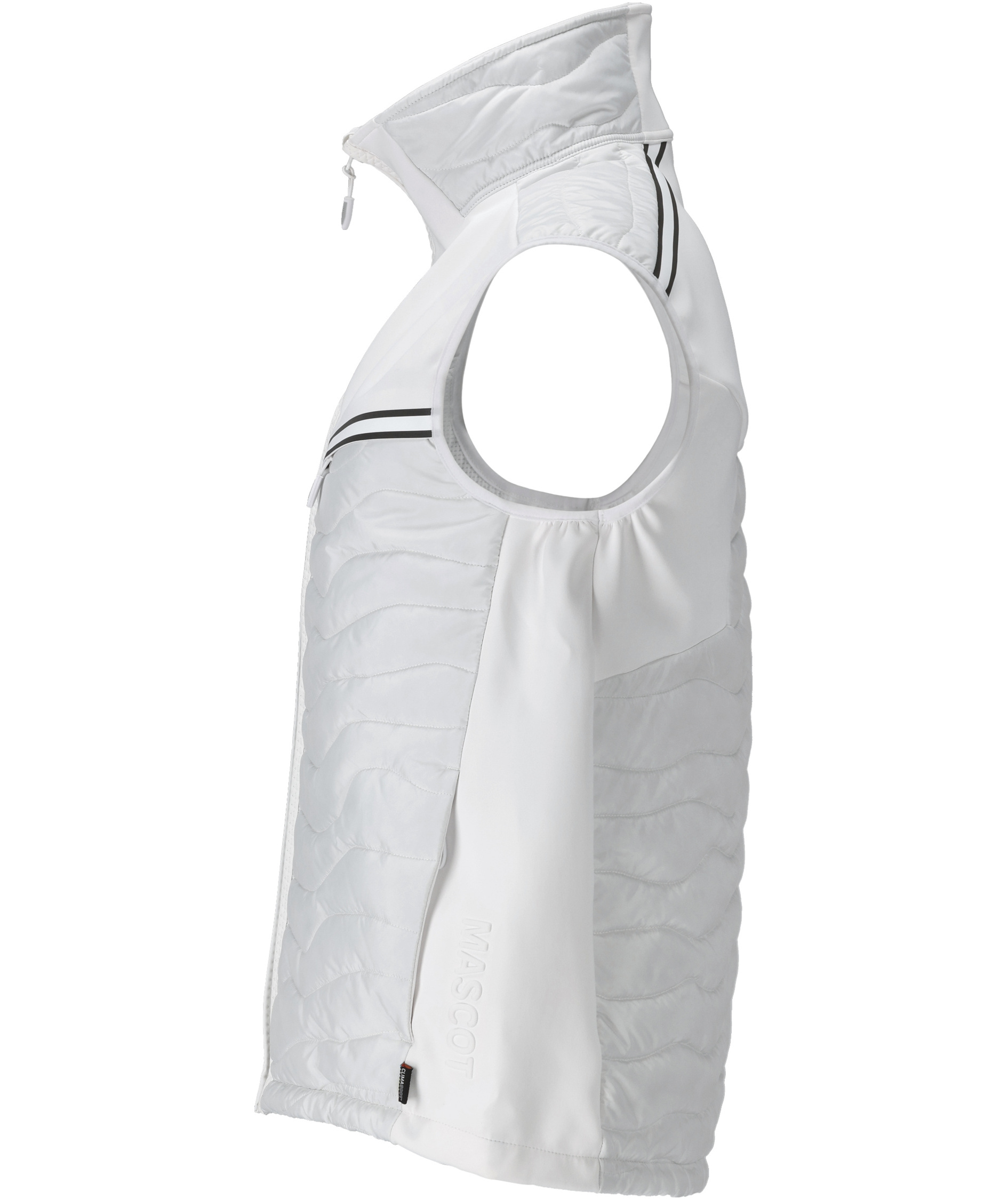 Mascot Customized quilted vest, White, large image number 3