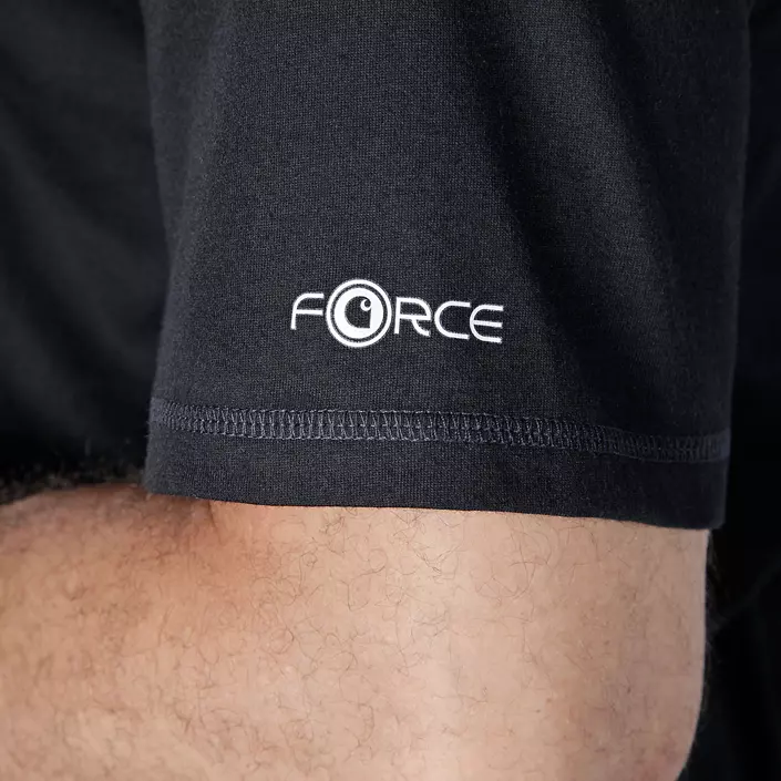 Carhartt Force Logo Graphic T-skjorte, Black, large image number 3