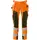 Mascot Accelerate Safe håndverksbukse Full stretch, Hi-vis Oransje/Mosgrønn, Hi-vis Oransje/Mosgrønn, swatch