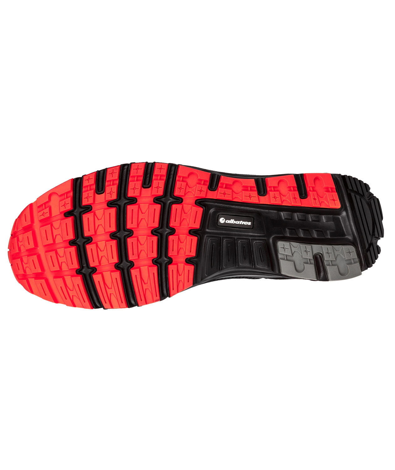 Albatros Impulse Lift Low safety shoes S1P, Red/Black, large image number 3