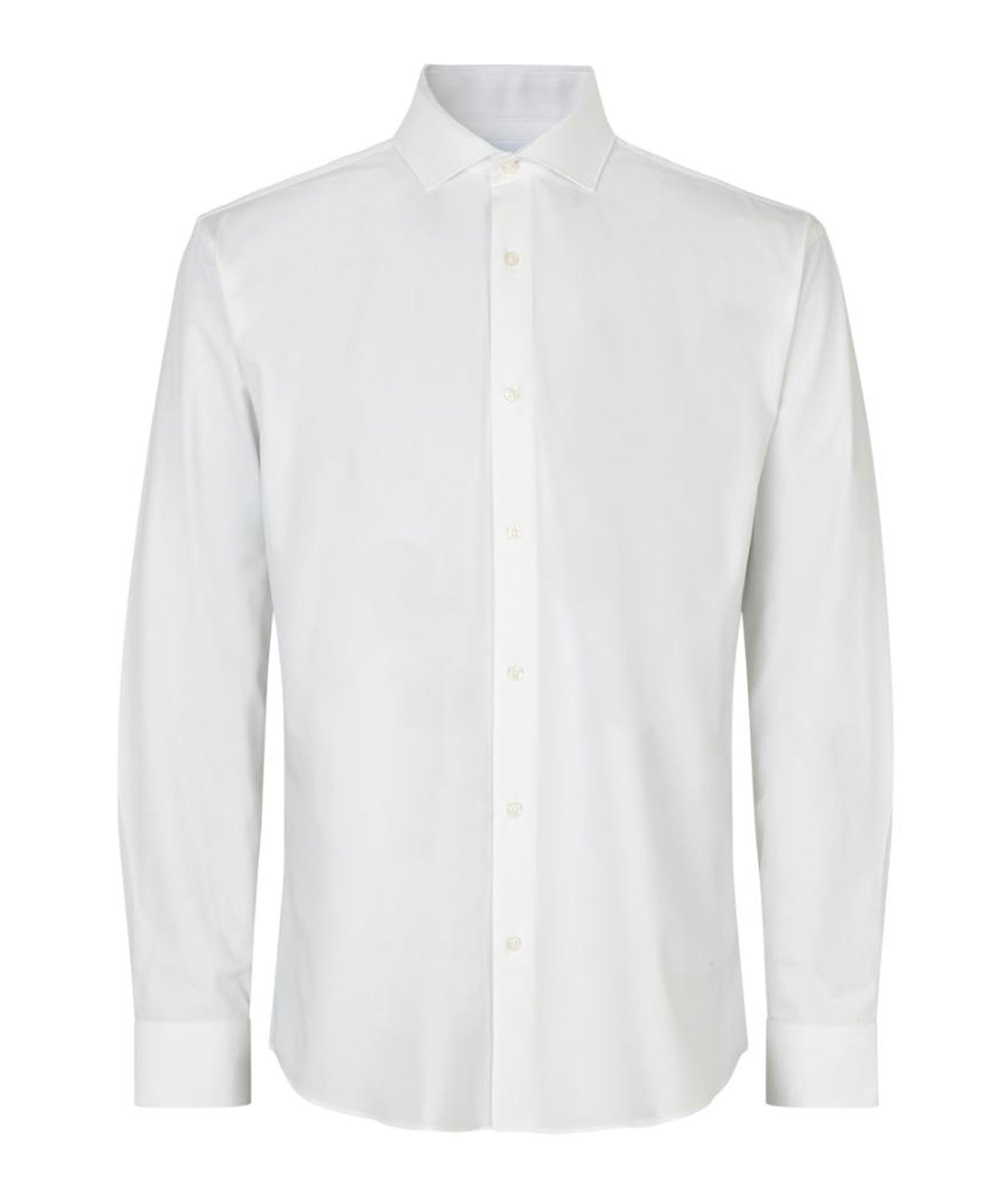Seven Seas hybrid Modern fit shirt, White, White, swatch