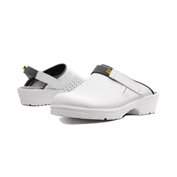 Arbesko 1057 clogs without heel cover OB, White
