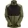 Snickers FlexiWork dame cardigan 8407, Khaki Green/Black, Khaki Green/Black, swatch