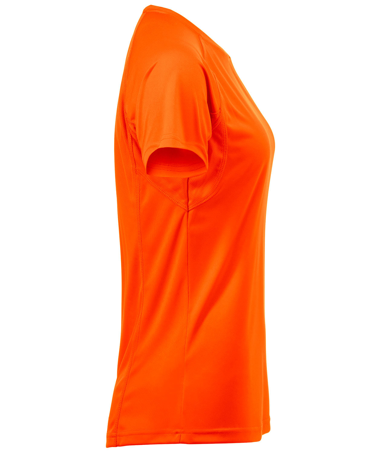 Clique Active women's T-shirt, Hi-vis Orange, large image number 3