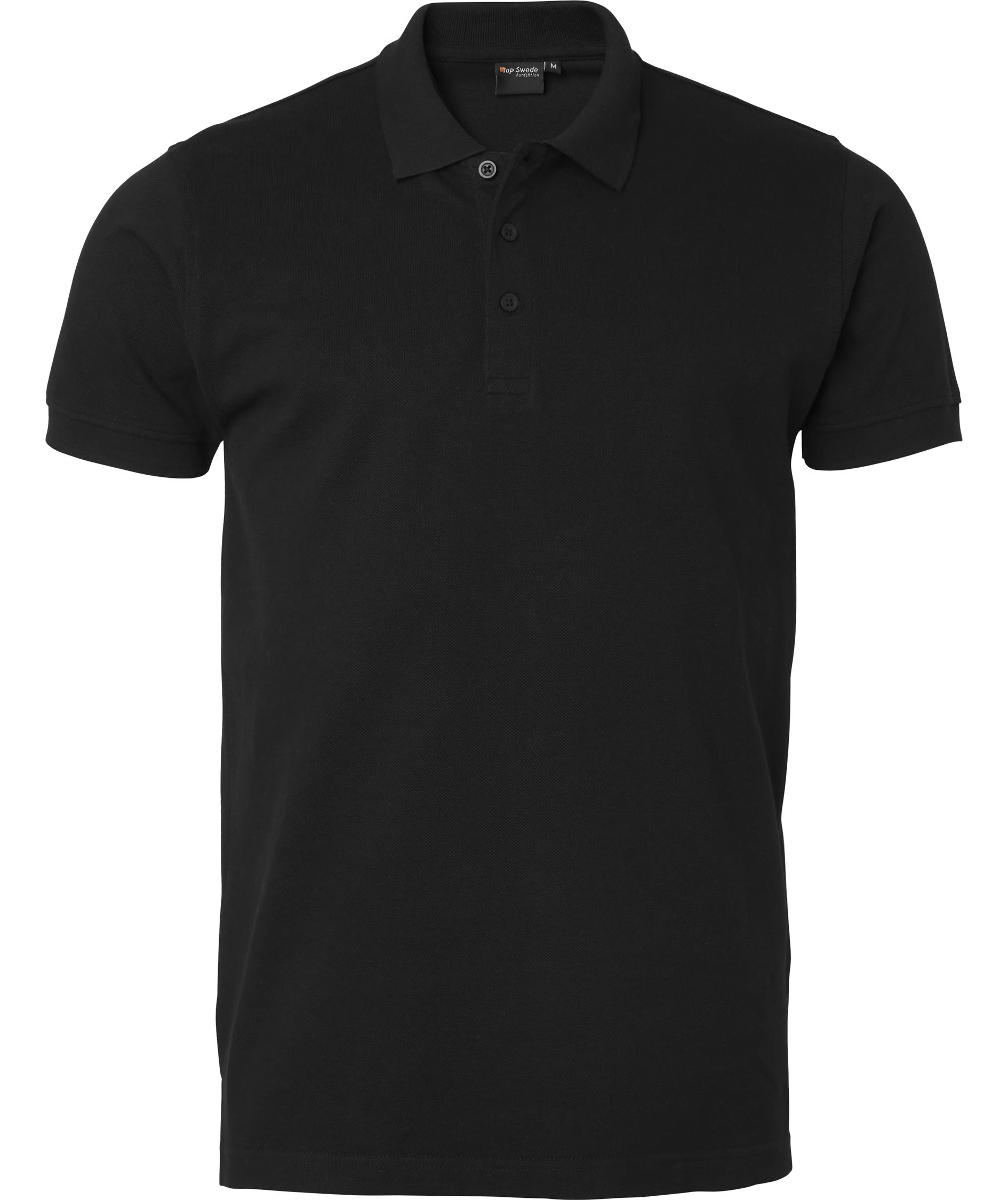 Top Swede Poloshirt 190, Schwarz, large image number 0