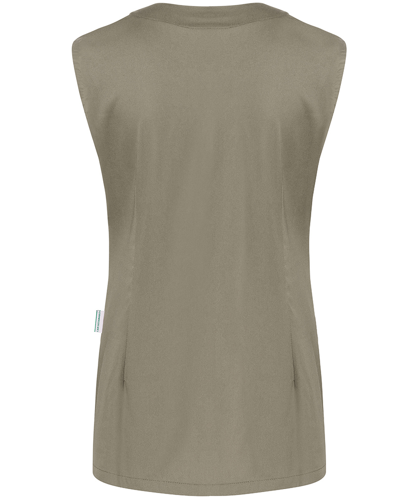 Karlowsky Essential sleeveless women's tunic, sage