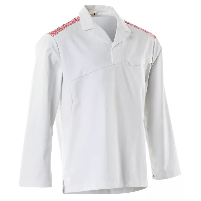 Mascot Food & Care HACCP-approved smock, White/Signalred, large image number 3