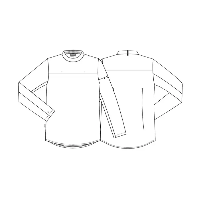 Kentaur A Collection modern fit popover skjorte, Sort, large image number 2