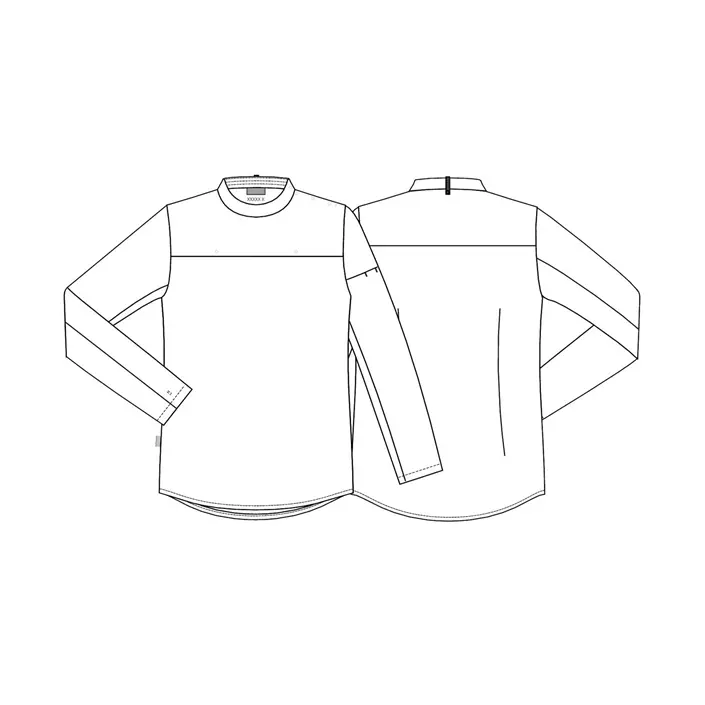 Kentaur A Collection modern fit popover shirt, Black, large image number 2