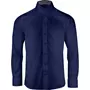 J. Harvest & Frost Twill Purple Bow 146 slim fit shirt, Navy