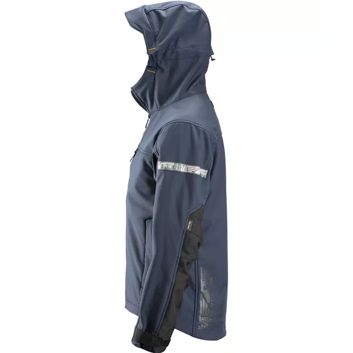 Snickers AllroundWork softshell jacket 1229, Marine Blue/Black, large image number 2