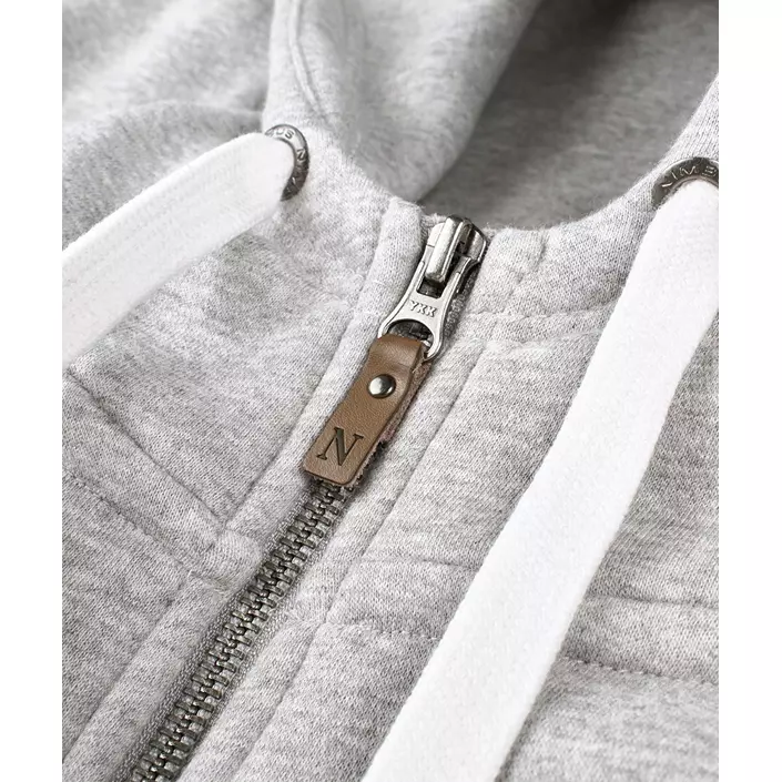 Nimbus Williamsburg women's hoodie with full zipper, Grey melange, large image number 2