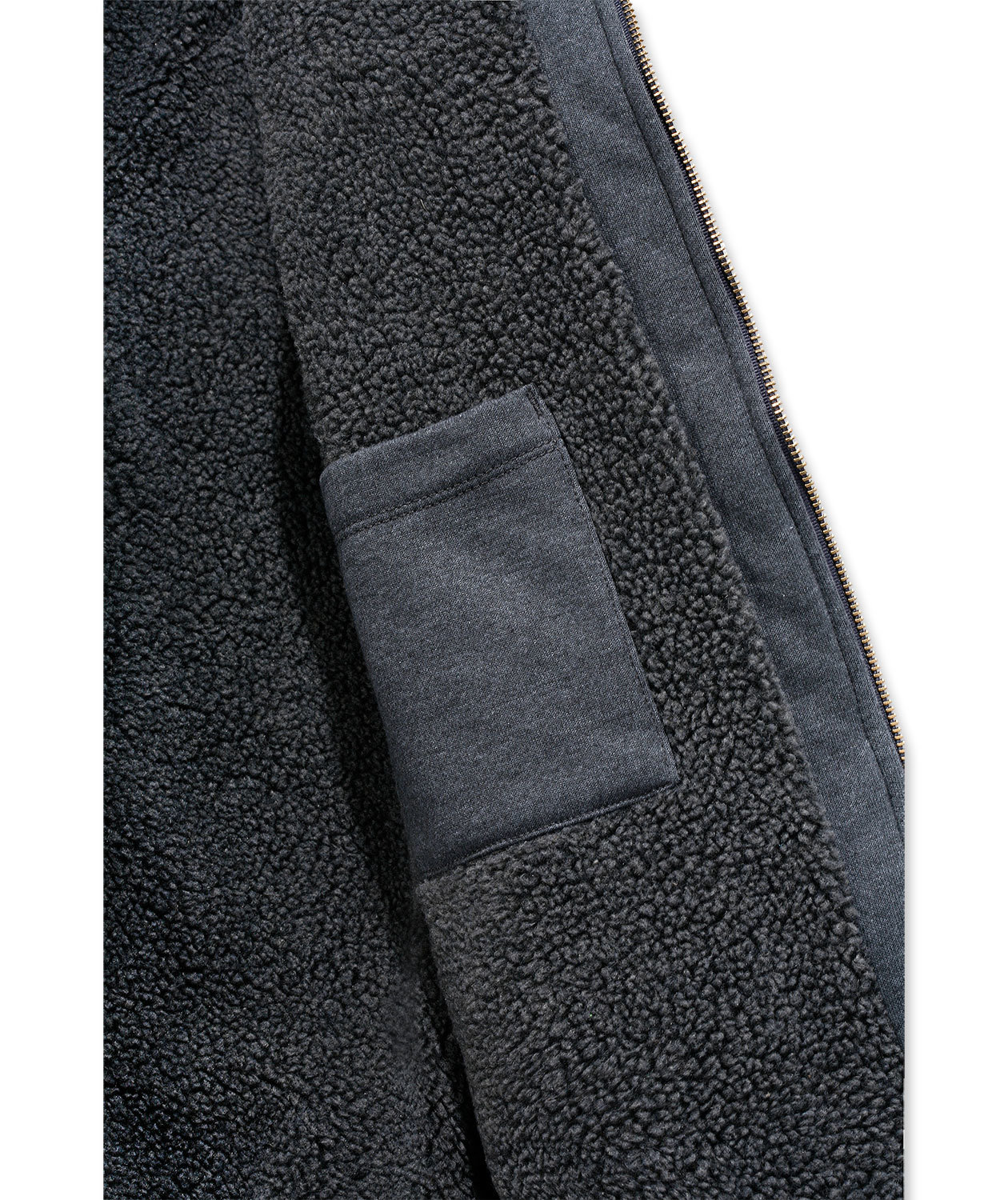 Carhartt Midweight h&aelig;ttetr&oslash;je, Carbon Heather, large image number 4