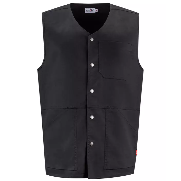 Smila Workwear Ben vest, Svart, large image number 0