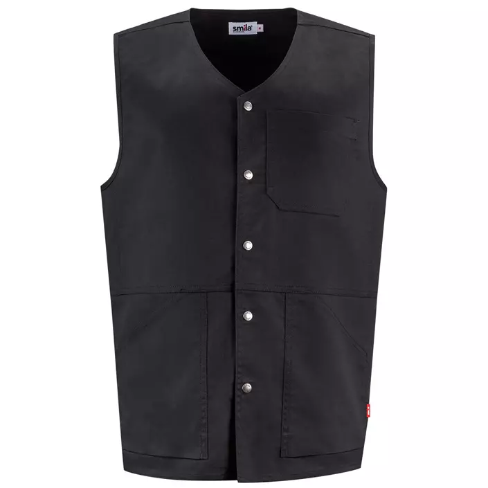 Smila Workwear Ben vest, Sort, large image number 0