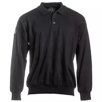 Kramp Original polo sweatshirt, Black