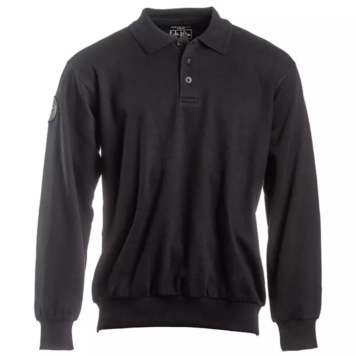 Kramp Original polo sweatshirt, Black, large image number 0