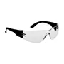 Portwest PW32 wrap around Schutzbrille, Klar/schwarz, Klar/schwarz Portwest PW32 wrap around Schutzbrille, Klar/schwarz