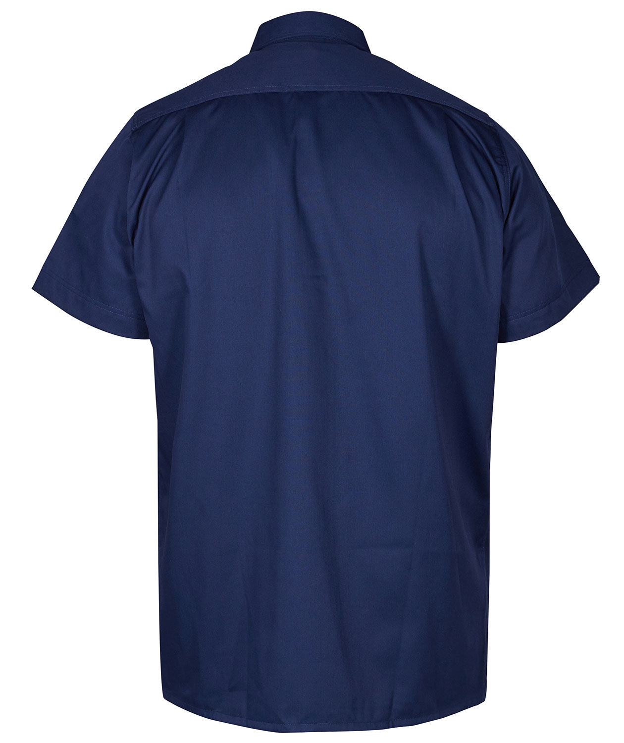 Engel Extend kort&auml;rmad arbetsskjorta, Blue Ink