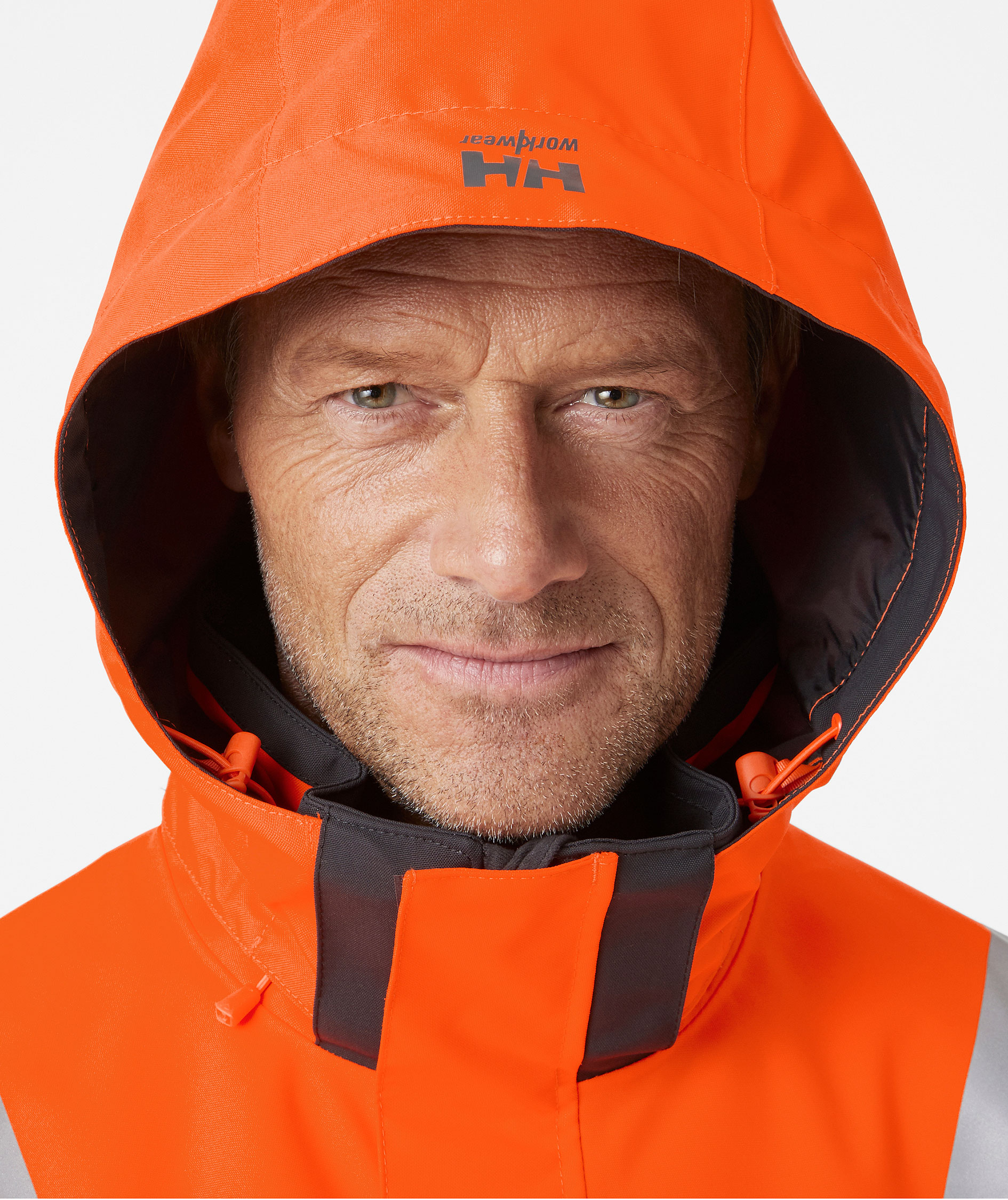 Helly Hansen Alna 2.0 shell jacket, Hi-vis Orange/charcoal, large image number 7