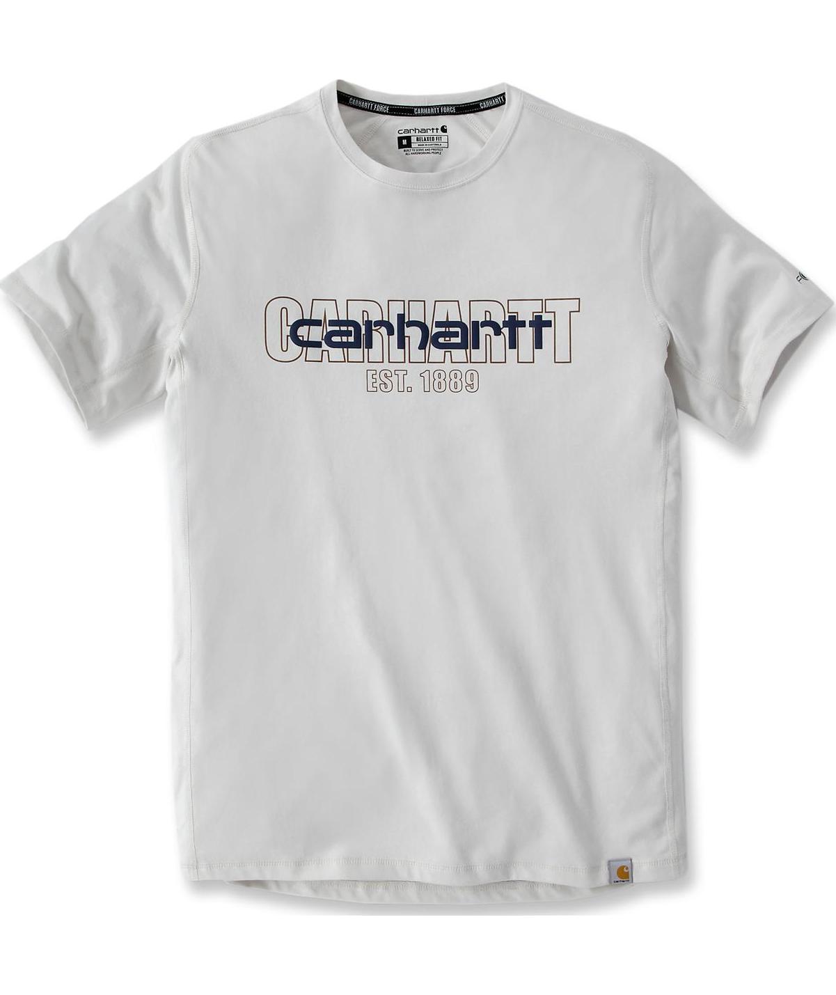Carhartt Force Logo Graphic T-shirt, Malt