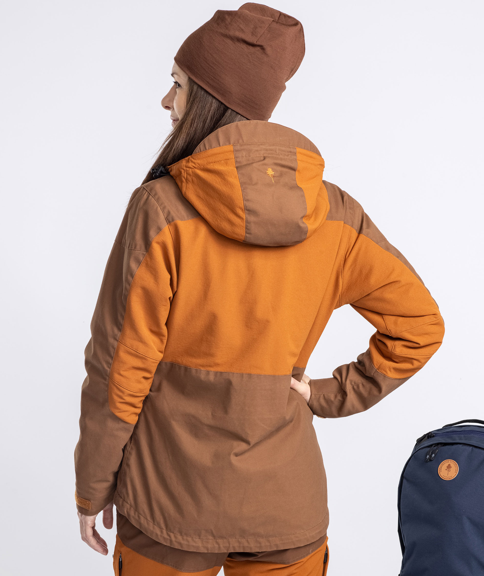 Pinewood&nbsp;Finnveden Hybrid Extreme damejakke, Fudge/Nougat, large image number 3