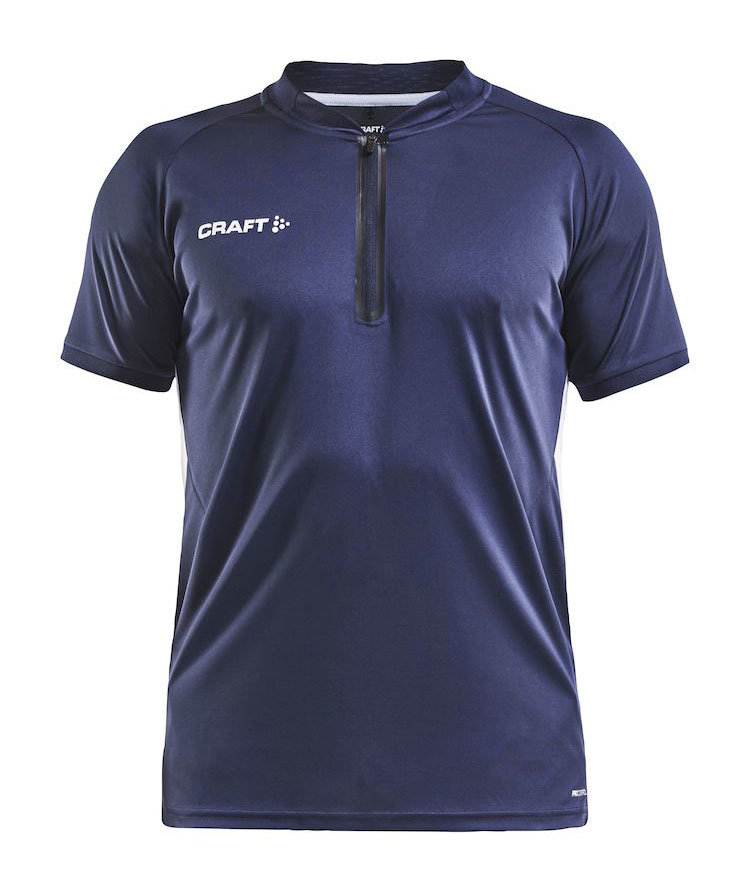 Craft Pro Control Impact polo T-shirt, Navy/white, large image number 0