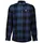 Westborn flannelskjorte, Dusty Blue/Black, Dusty Blue/Black, swatch