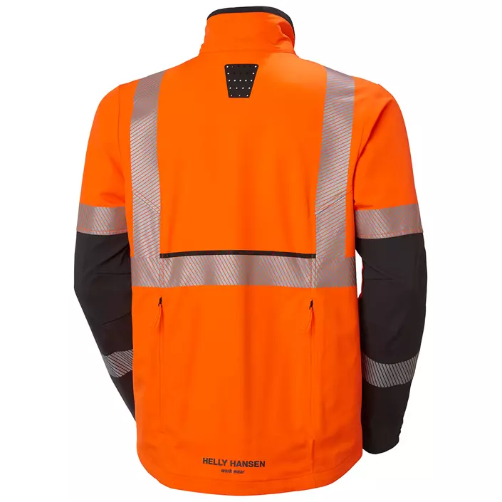 Helly Hansen ICU BRZ work jacket, Hi-vis Orange/Ebony, large image number 3