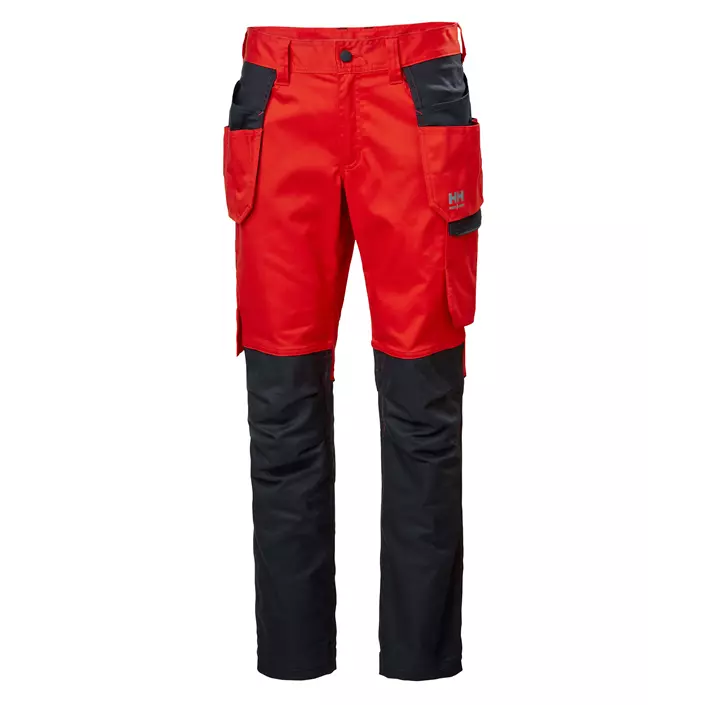 Helly Hansen Manchester craftsman trousers, Alert red/ebony, large image number 0
