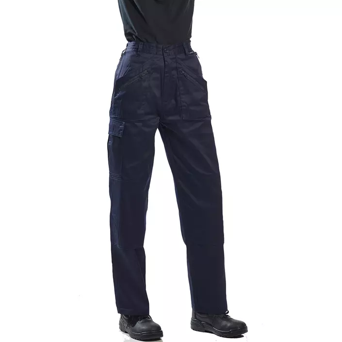 Portwest Action women's trousers, Marine Blue, large image number 1