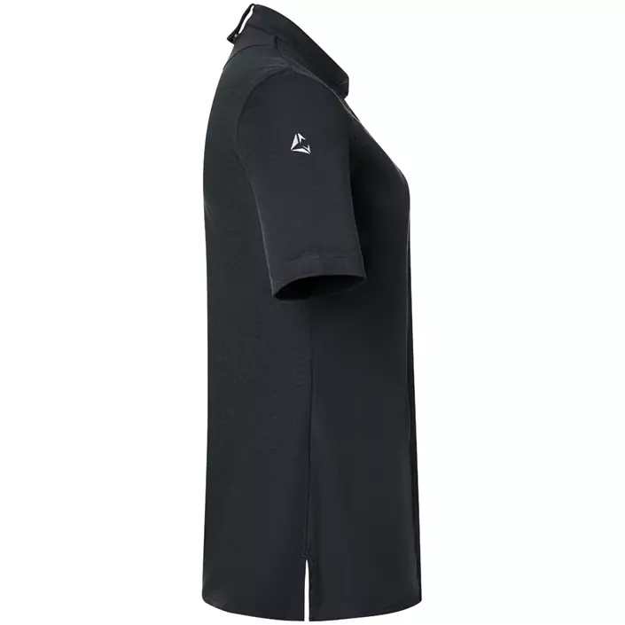 Karlowsky DIAMOND CUT® Avantgarde kortärmad kockjacka dam, Black, large image number 4