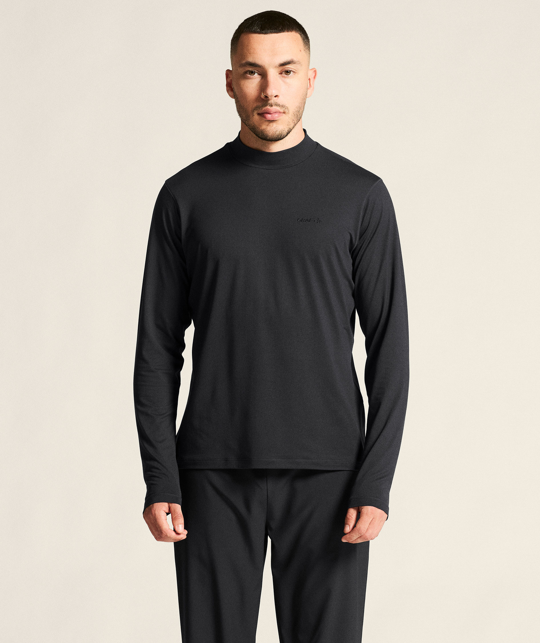 Craft Flow Baselayer Sweater, Black/Melange