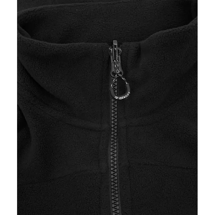 ID Zip'n'mix Active women's fleece sweater, Black, large image number 3