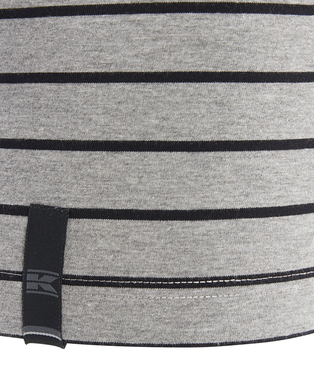 Kramp Technical T-shirt, Grey Melange/Black, large image number 2