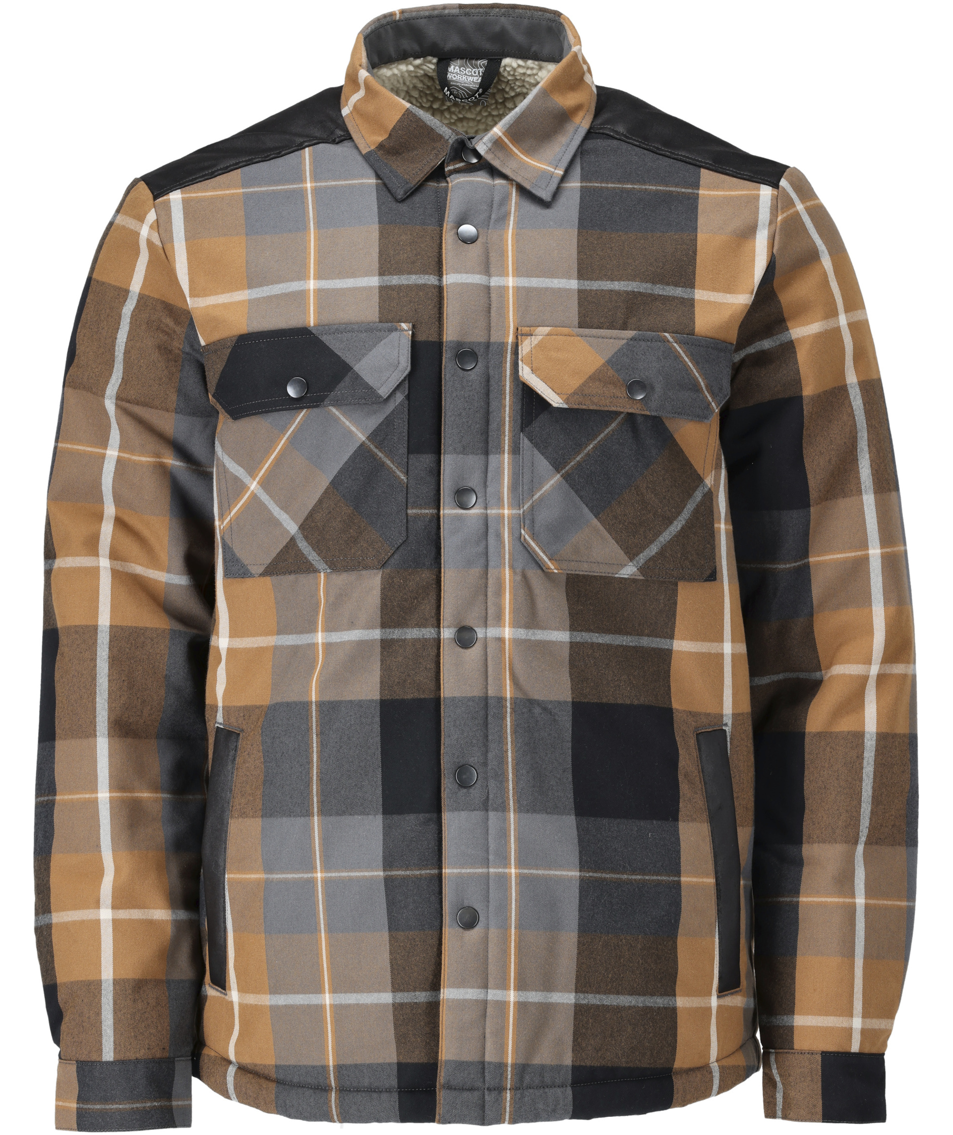 Mascot Customized flanellskjorta jacka, N&ouml;tbrun, N&ouml;tbrun, swatch