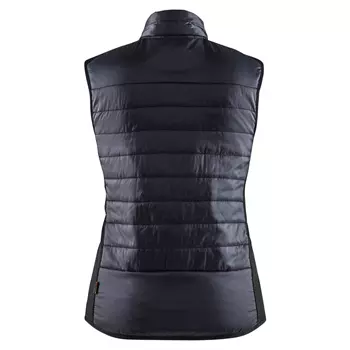 Blåkläder women's quilted vest, Black/Dark Grey