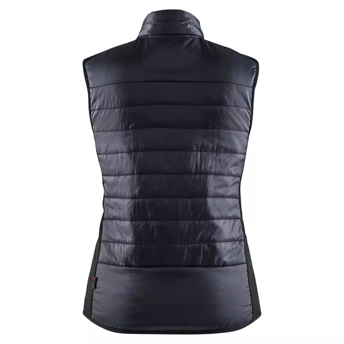 Blåkläder women's quilted vest, Black/Dark Grey, large image number 1