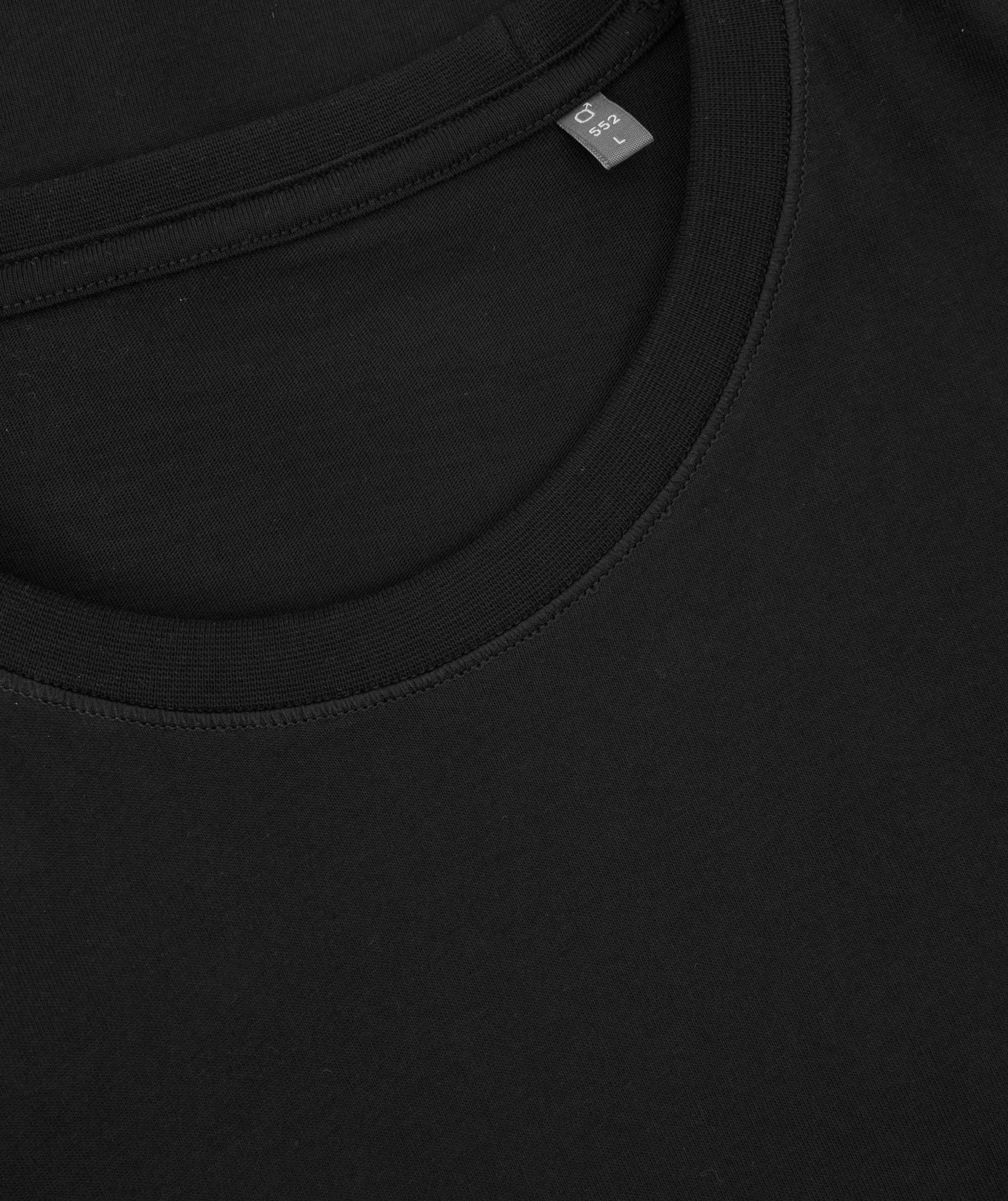 ID organic T-shirt, Black, large image number 3