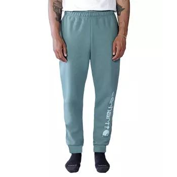 Carhartt Midweight Tapered Graphic Sweatpants, Sea Pine Heather