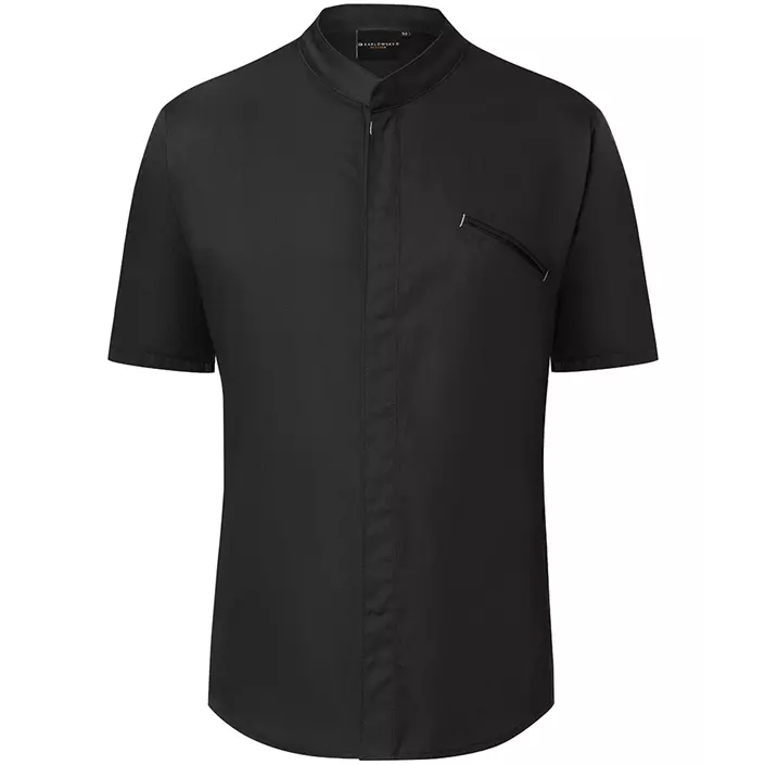 Karlowsky Modern-Touch short-sleeved chef jacket, Black, large image number 0