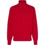 ID Sweatshirt med kort lynlås, Rød