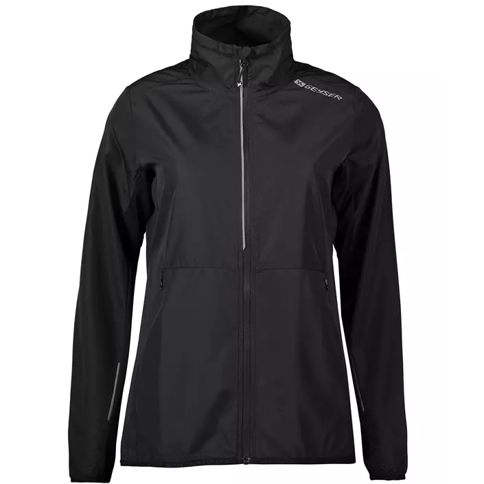 GEYSER women's lightweight running jacket, Black, large image number 0