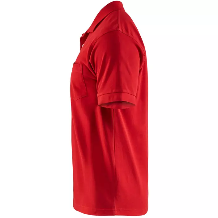 Blåkläder pikétröja, Röd, large image number 3