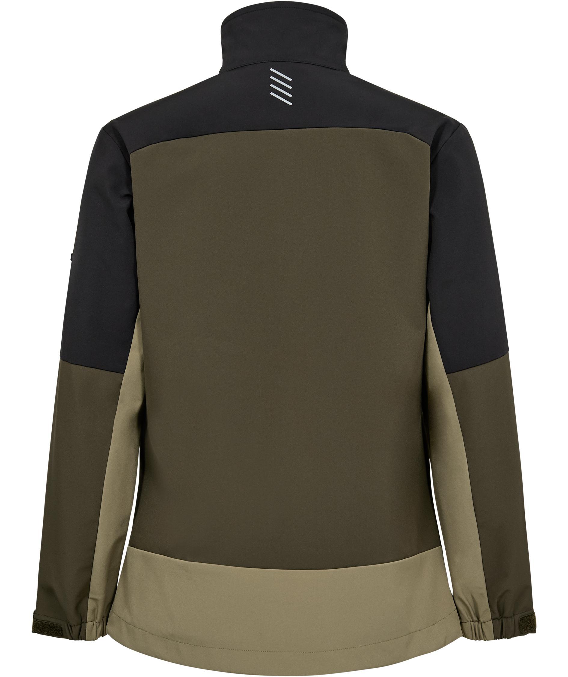 Engel Entire women's softshell jacket, Forest Green/Black, large image number 3